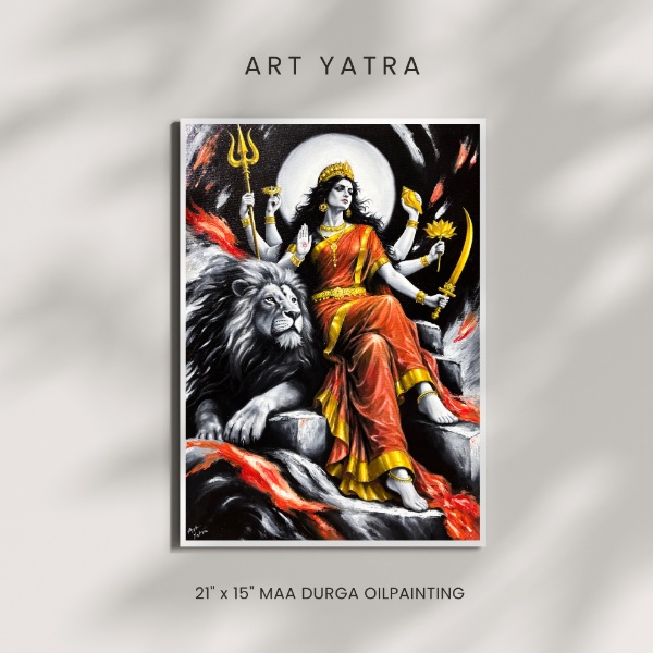Maa Durga Painting
