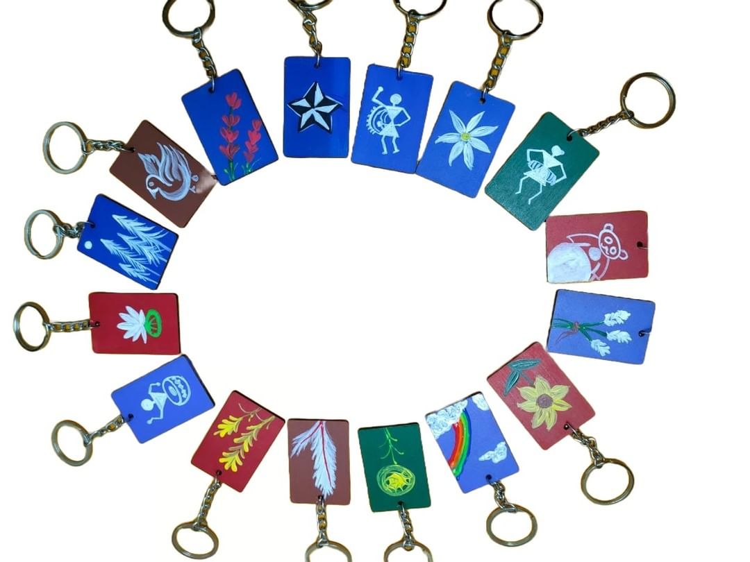 Hand Painted Keychains